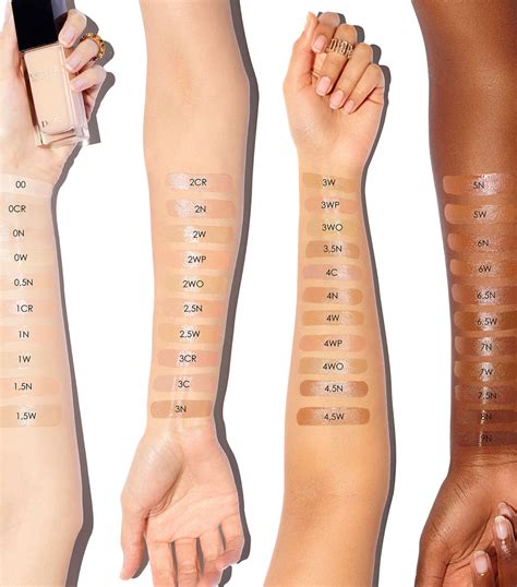 dior diorskin forever skin glow foundation|Dior foundation shade chart.